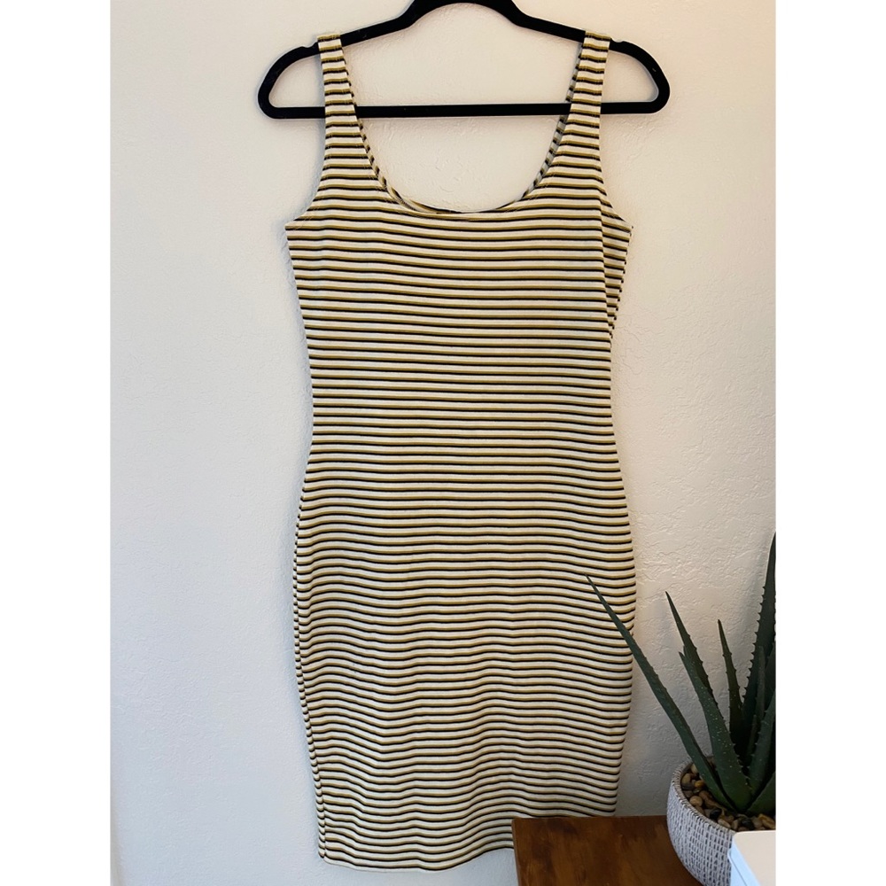 Stripped Tank Dress